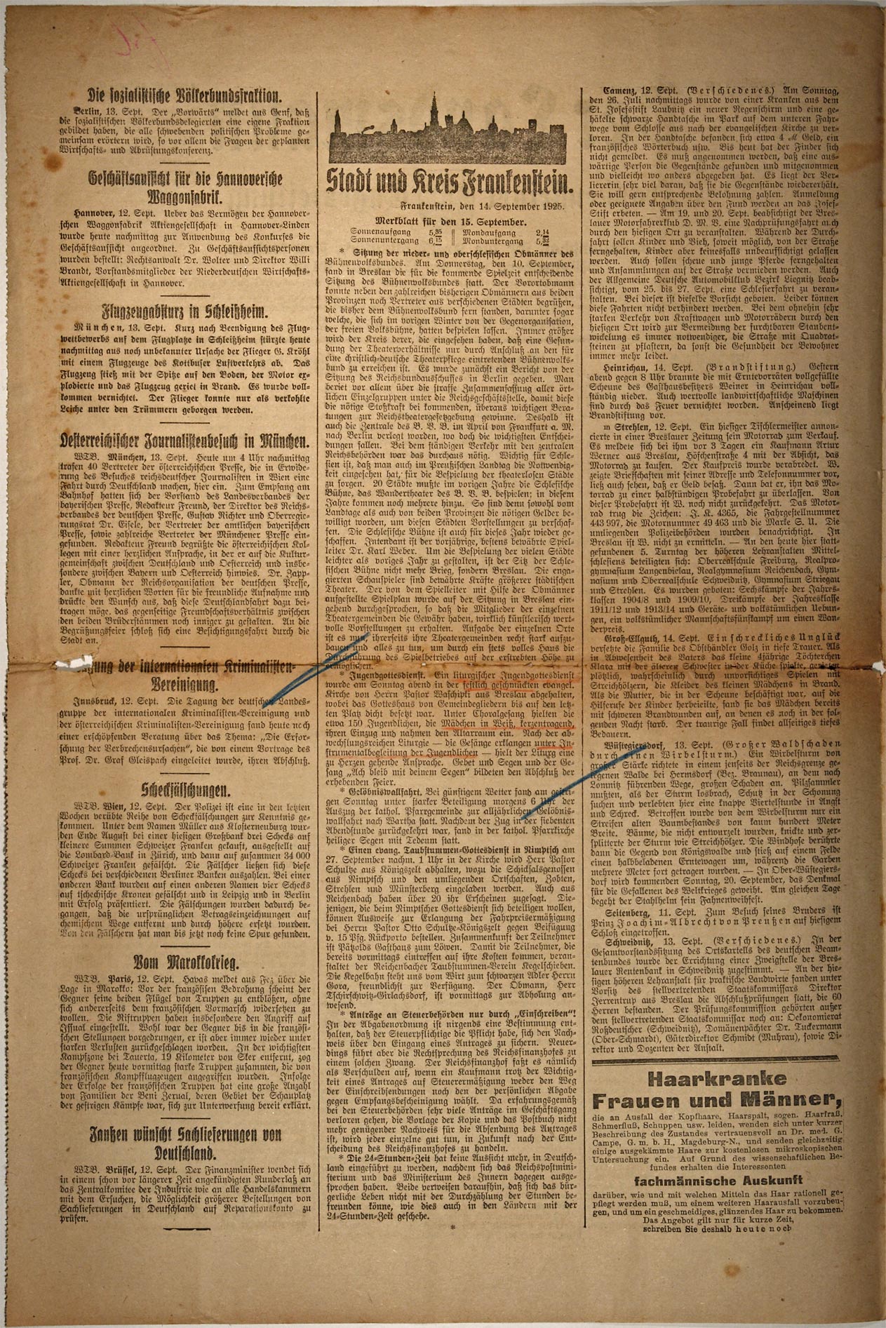 Der Landsmann 15.09.1925 Seite 2