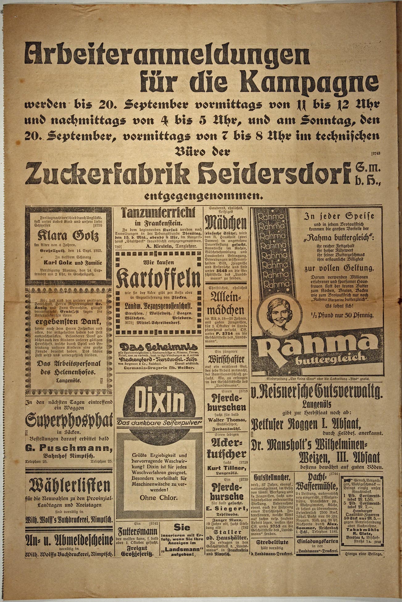 Der Landsmann 15.09.1925 Seite 4