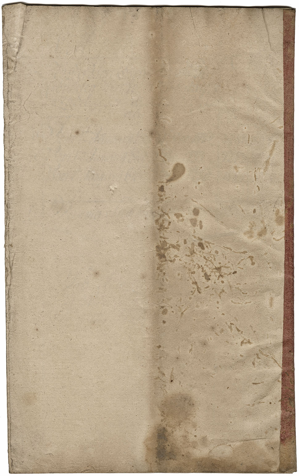Zadel-Kirchenbaurechnungsbuch 1756 Rückseite