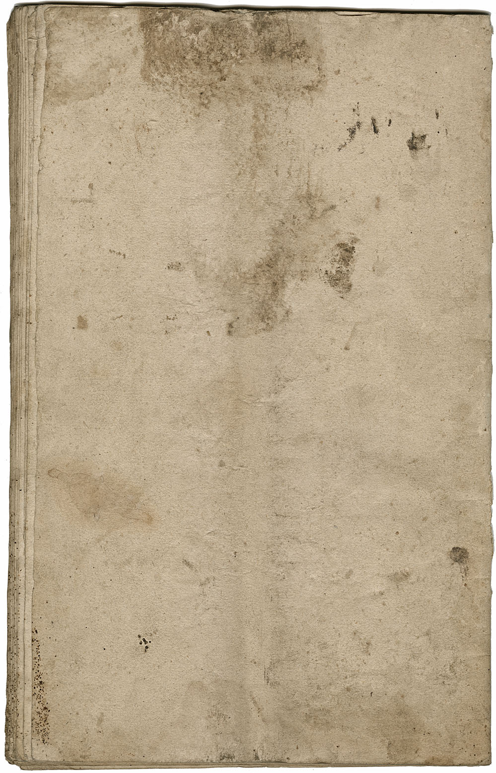 Zadel-Inventarium 1764 Rückseite