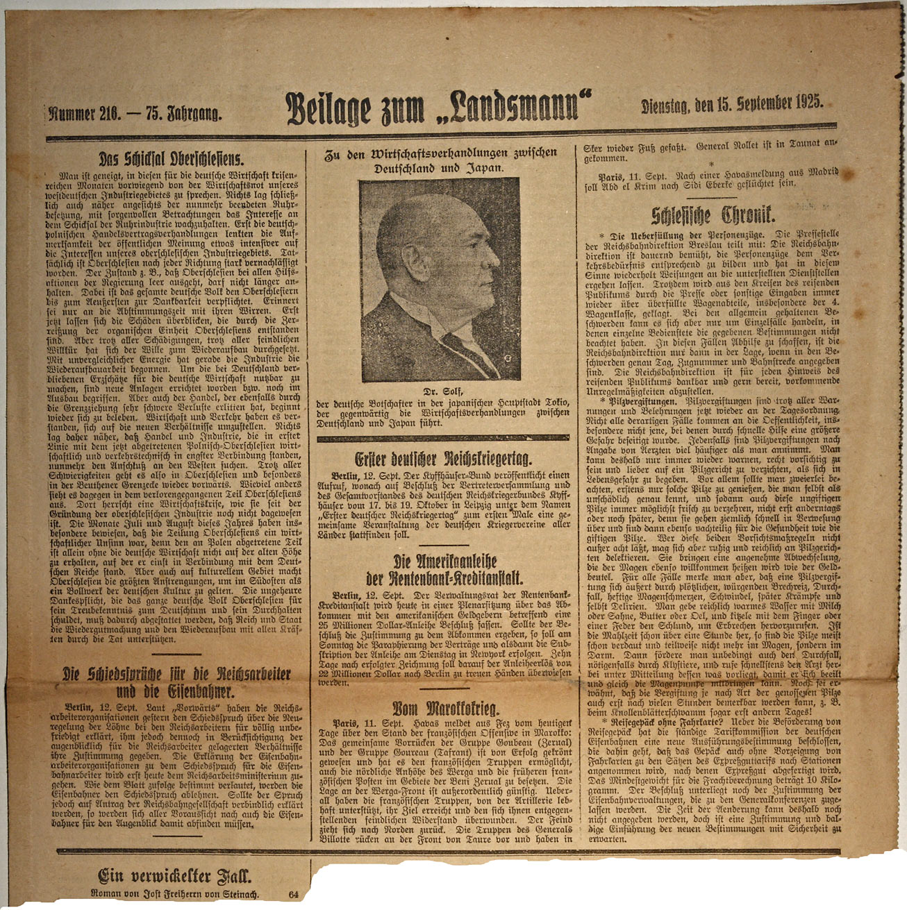 Der Landsmann 15.09.1925 Seite 5