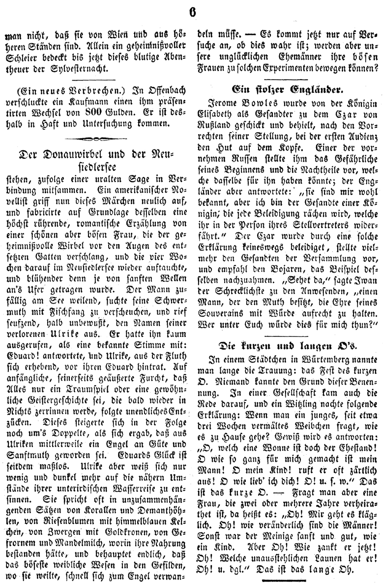 Münsterberg Stadtblatt 1851 2b