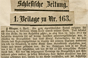 Schlesische Zeitung 1864